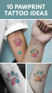 Read more about the article 10 Pawprint Tattoo Ideas to Honor Your Furry Friend