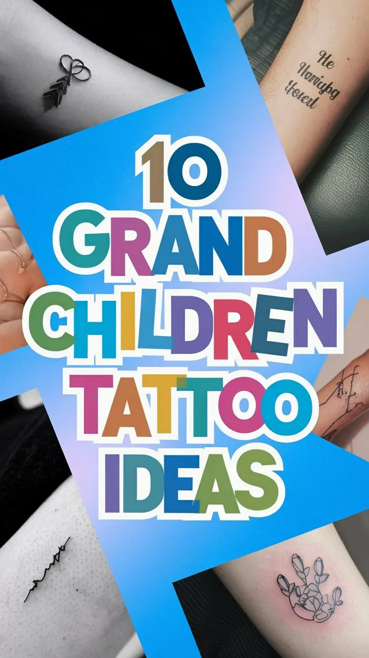 Read more about the article 10 Grandchildren Tattoo Ideas to Celebrate Your Family Bond