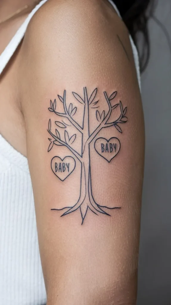 10 Grandchildren Tattoo Ideas to Celebrate Your Family Bond 5 10 Grandchildren Tattoo Ideas to Celebrate Your Family Bond