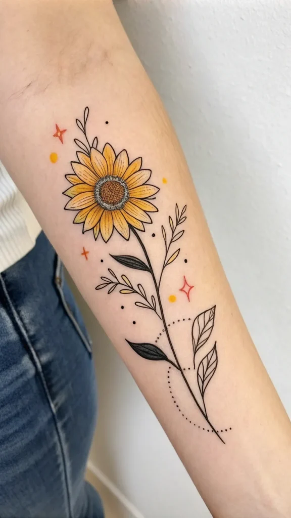 10 Small Sunflower Tattoo Ideas to Inspire Your Next Tattoo