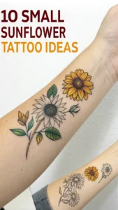 Read more about the article 10 Small Sunflower Tattoo Ideas to Inspire Your Next Tattoo