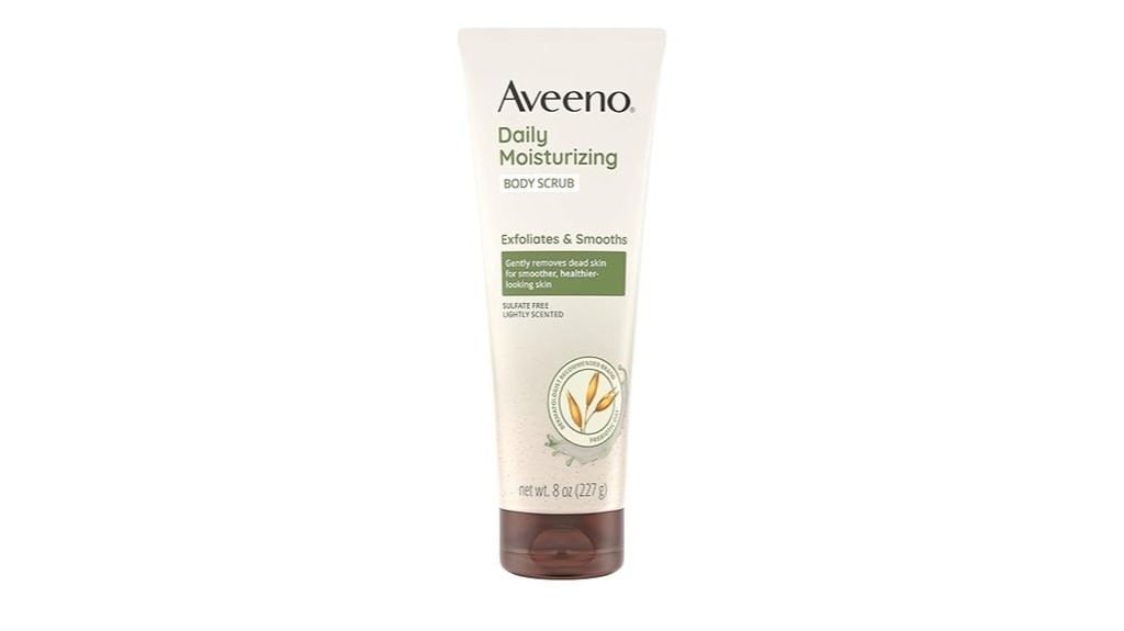 aveeno oat body scrub