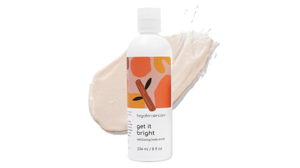 brightening exfoliating body scrub