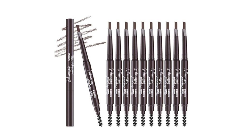 dark brown waterproof eyebrow pencils