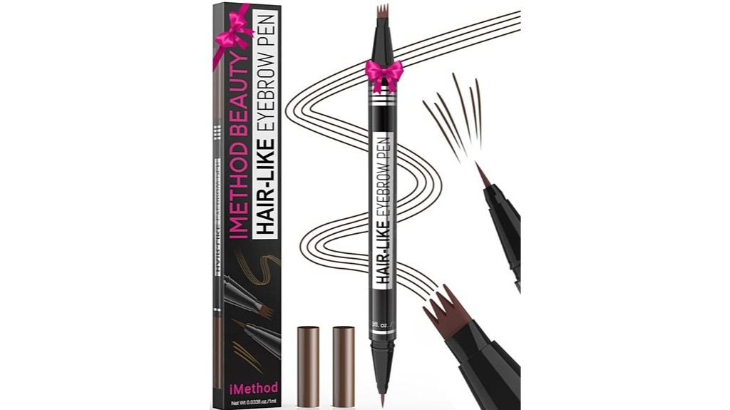 dual ended eyebrow pen