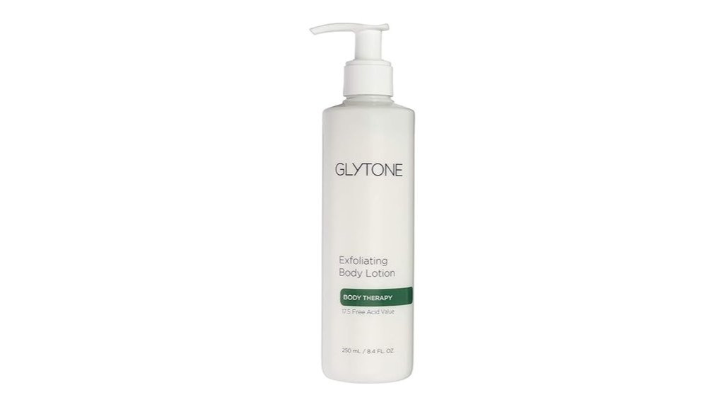 exfoliating body lotion dry skin