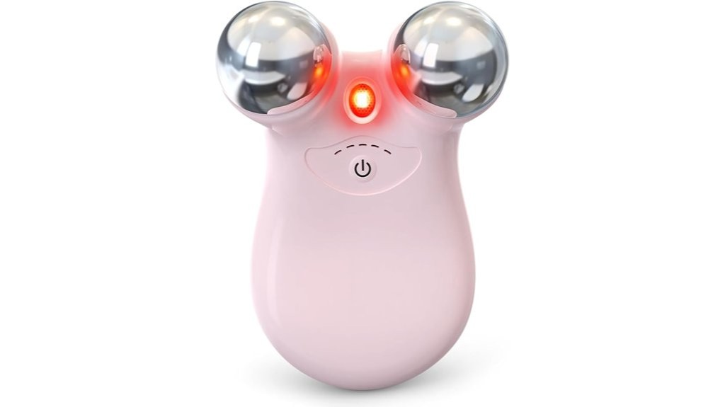 facial device with red light