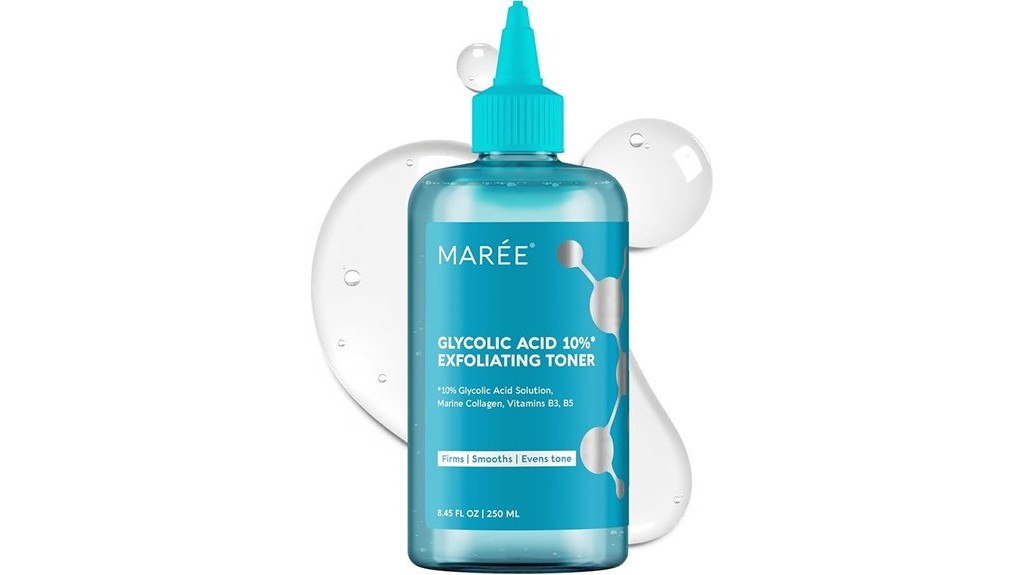 glycolic exfoliating facial spray