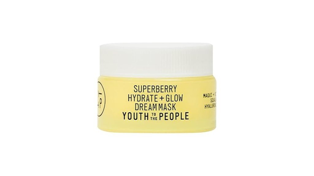 hydrating brightening face mask