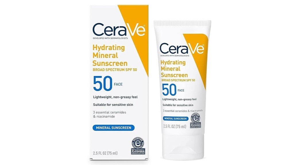 mineral spf 50 sunscreen