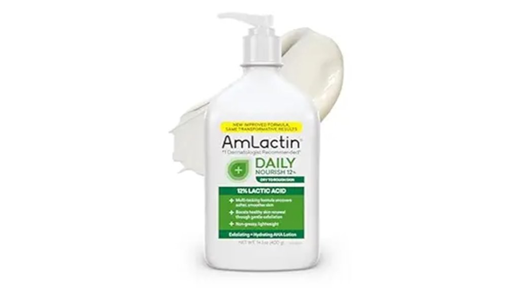 moisturizing lotion with lactic acid
