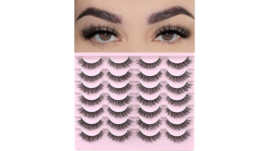 3 Best False Eyelashes for Beginners 3 natural short eyelash pack