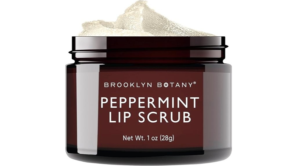peppermint lip scrub