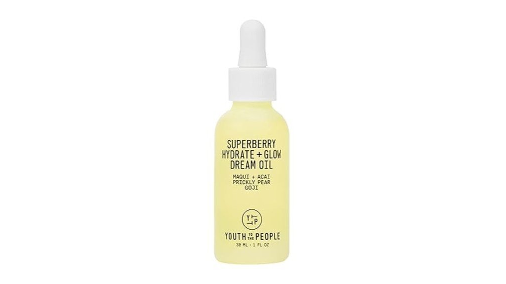 superberry glow face oil