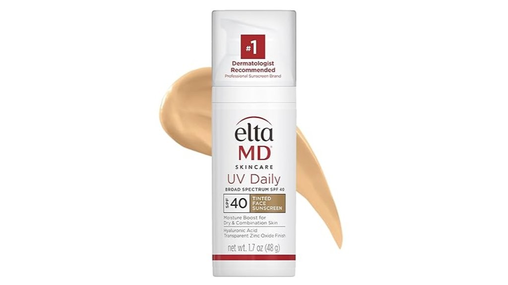 tinted spf 40 moisturizer