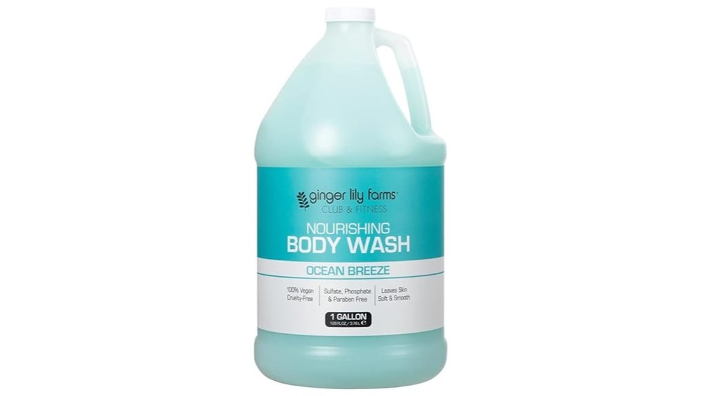 vegan ocean breeze body wash