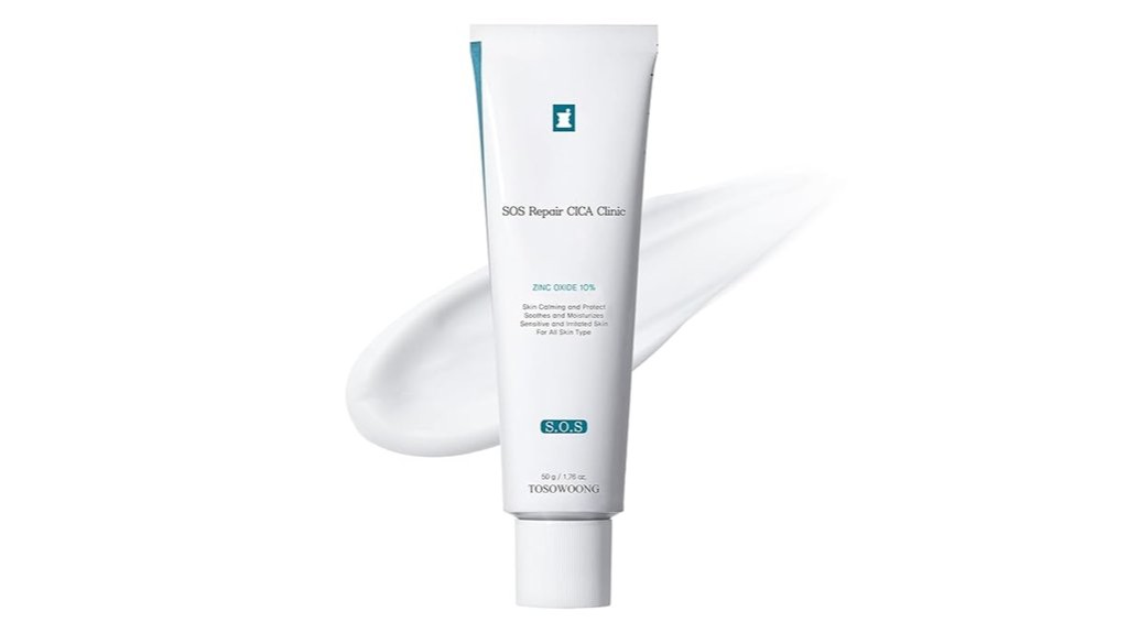 zinc cream for repairs