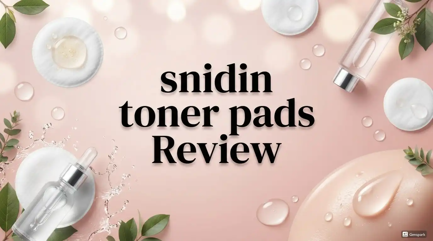 Read more about the article Snidin Toner Pads Review 2026: Is It Worth Trying?